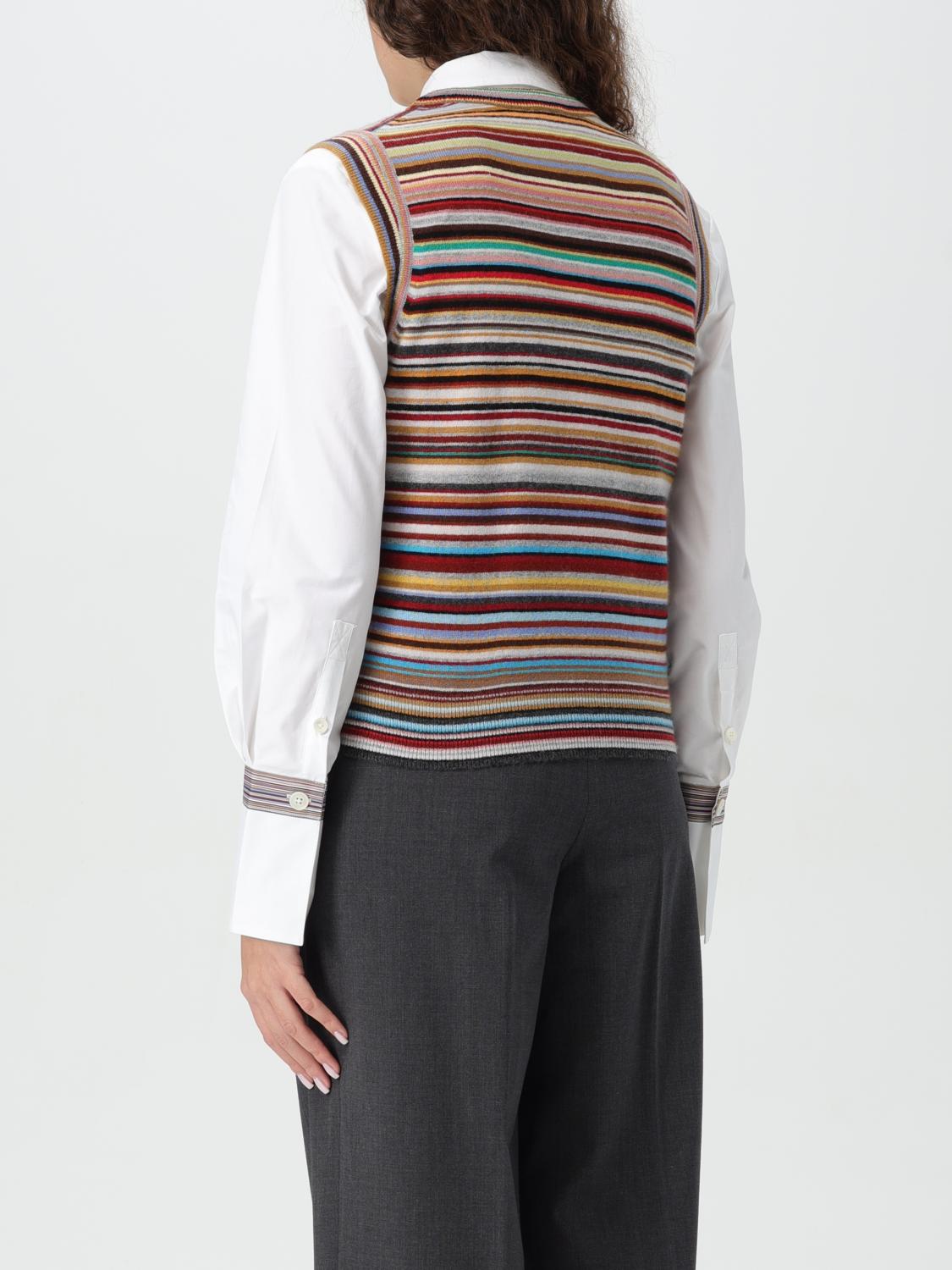 Signature Stripe vest - Red
