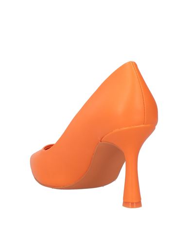 Woman Pumps Orange Size 7 Synthetisches Material