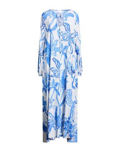 Woman Maxi dress Off white Size 10 Viscose, Elastane