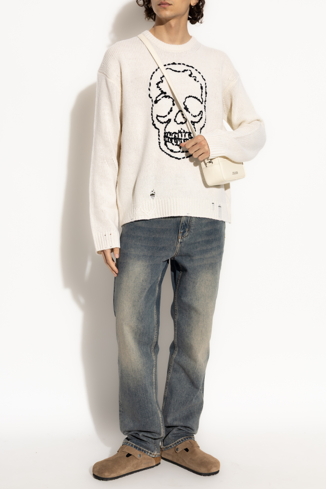 Sweater "Marko", Men's, Cream