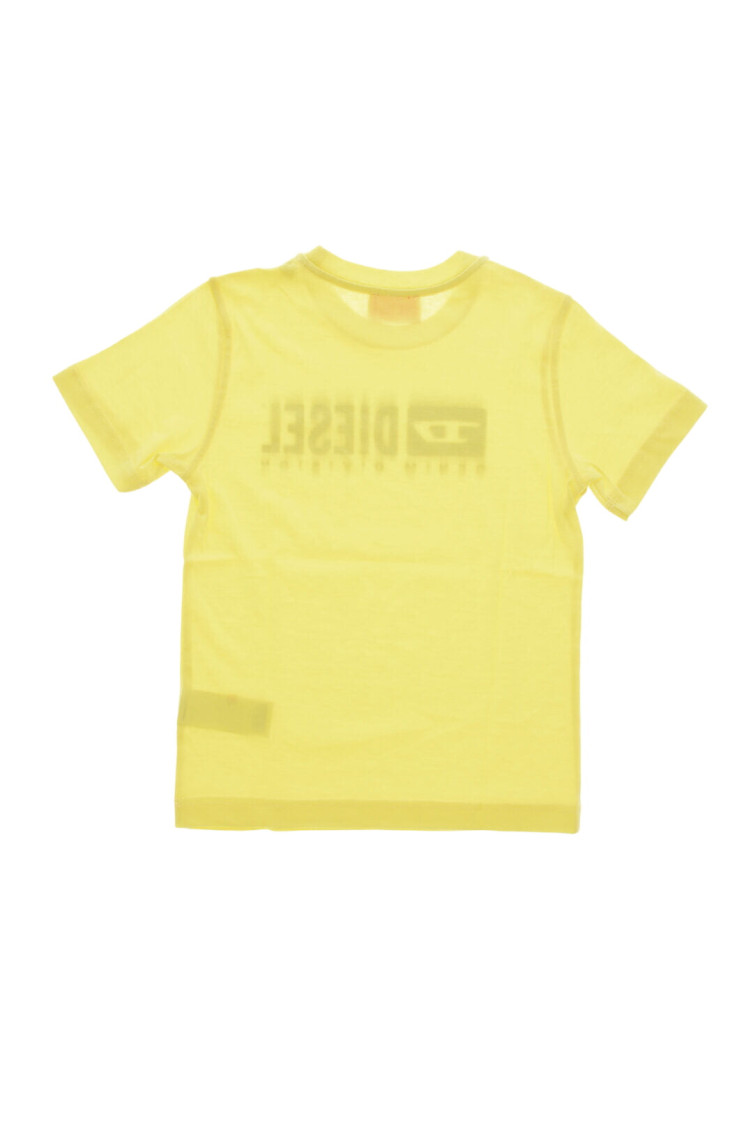 Boys Yellow Logo T-Shirt