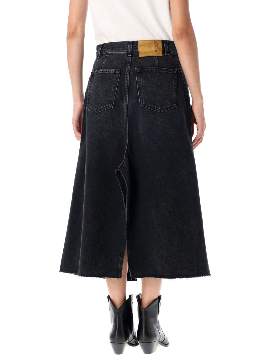 Skirt Woman color Black