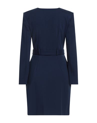 Woman Mini dress Navy Size 4 Viscose, Polyamide, Elastane