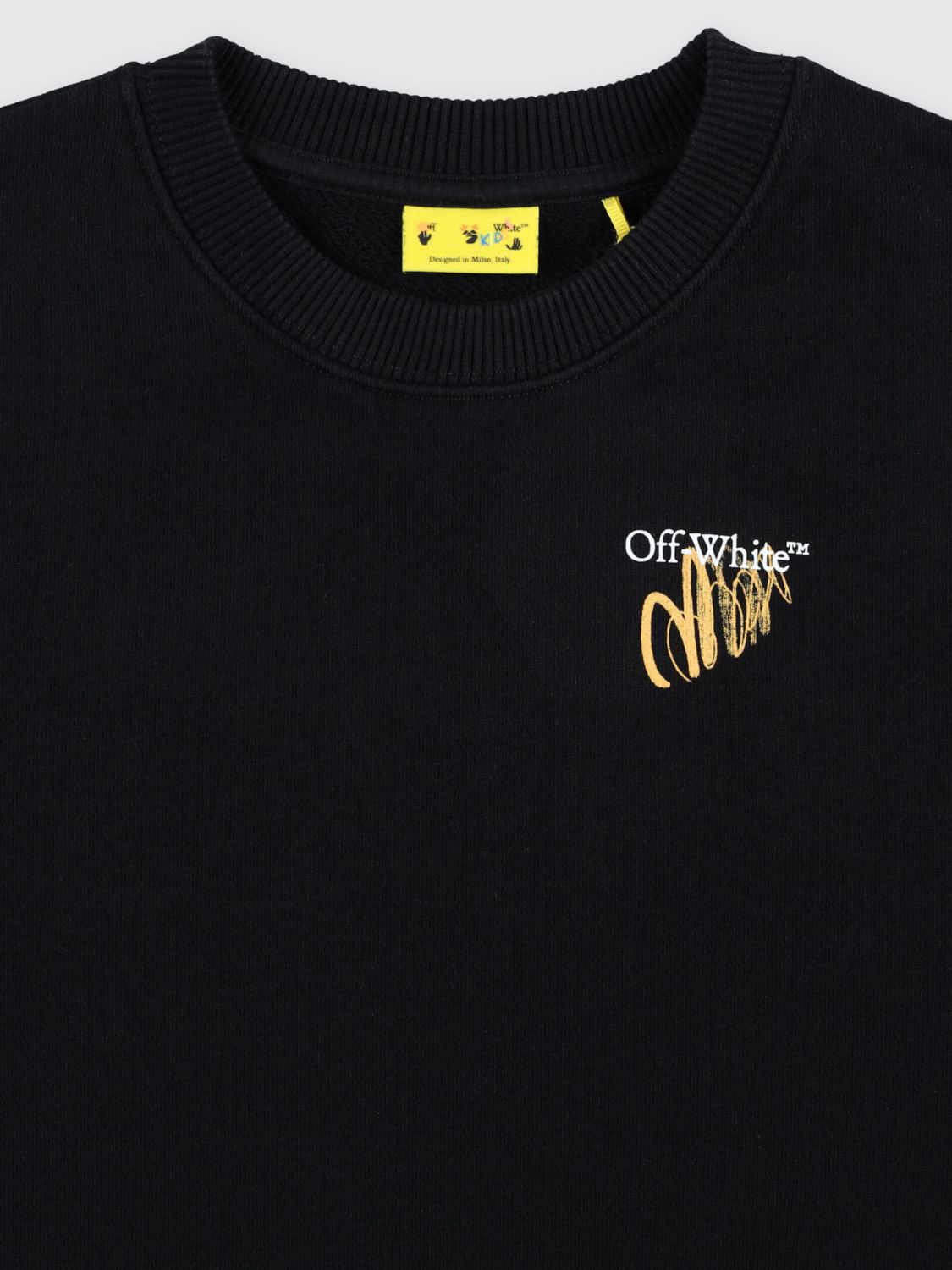 Arrow-sketch sweatshirt - Black
