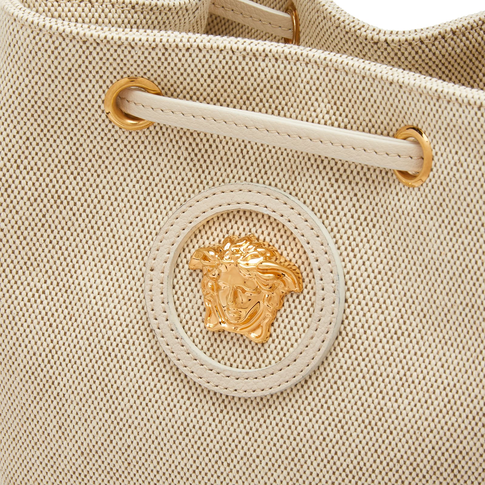 Women's Bucket Bag in Beige 