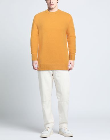 Man Sweater Marigold Size 40 Wool