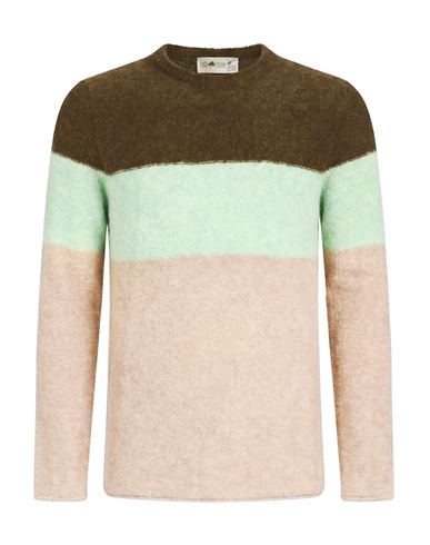 Man Sweater Military green Size L Acrylic, Alpaca wool, Polyamide, Wool