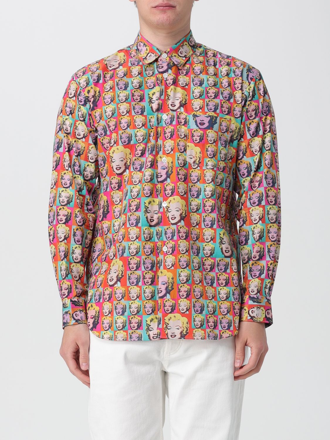 Shirt Men color White