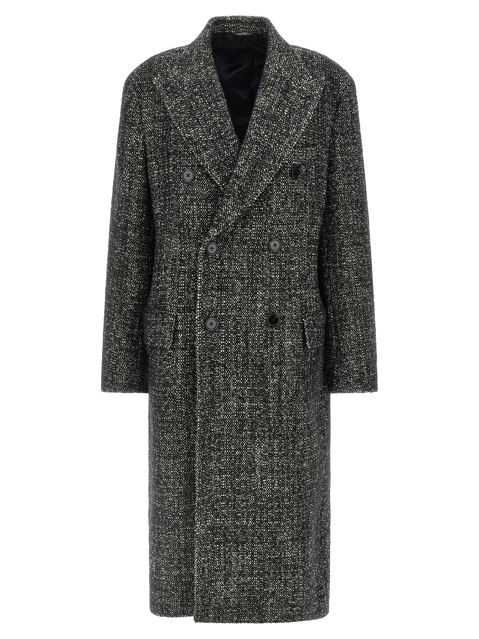 Bouclé Wool Coat