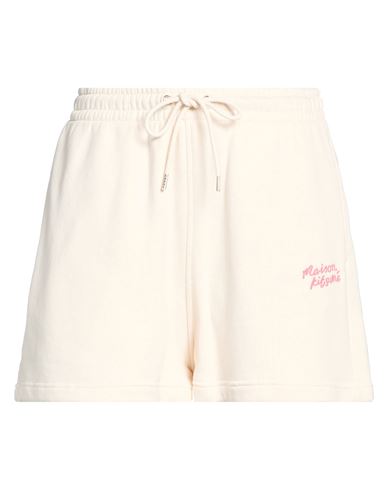Maison Kitsuné Woman Shorts & Bermuda Shorts Blush Size XL Cotton