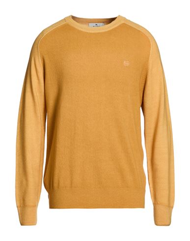 Man Sweater Marigold Size XL Virgin Wool