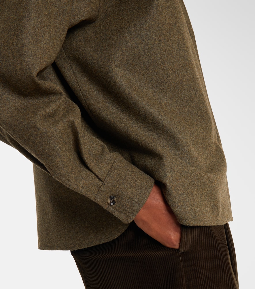 Benares wool shirt