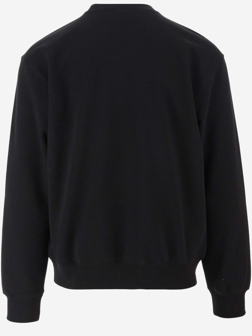 Sweatshirt With Embroidered Logo Sweatshirts