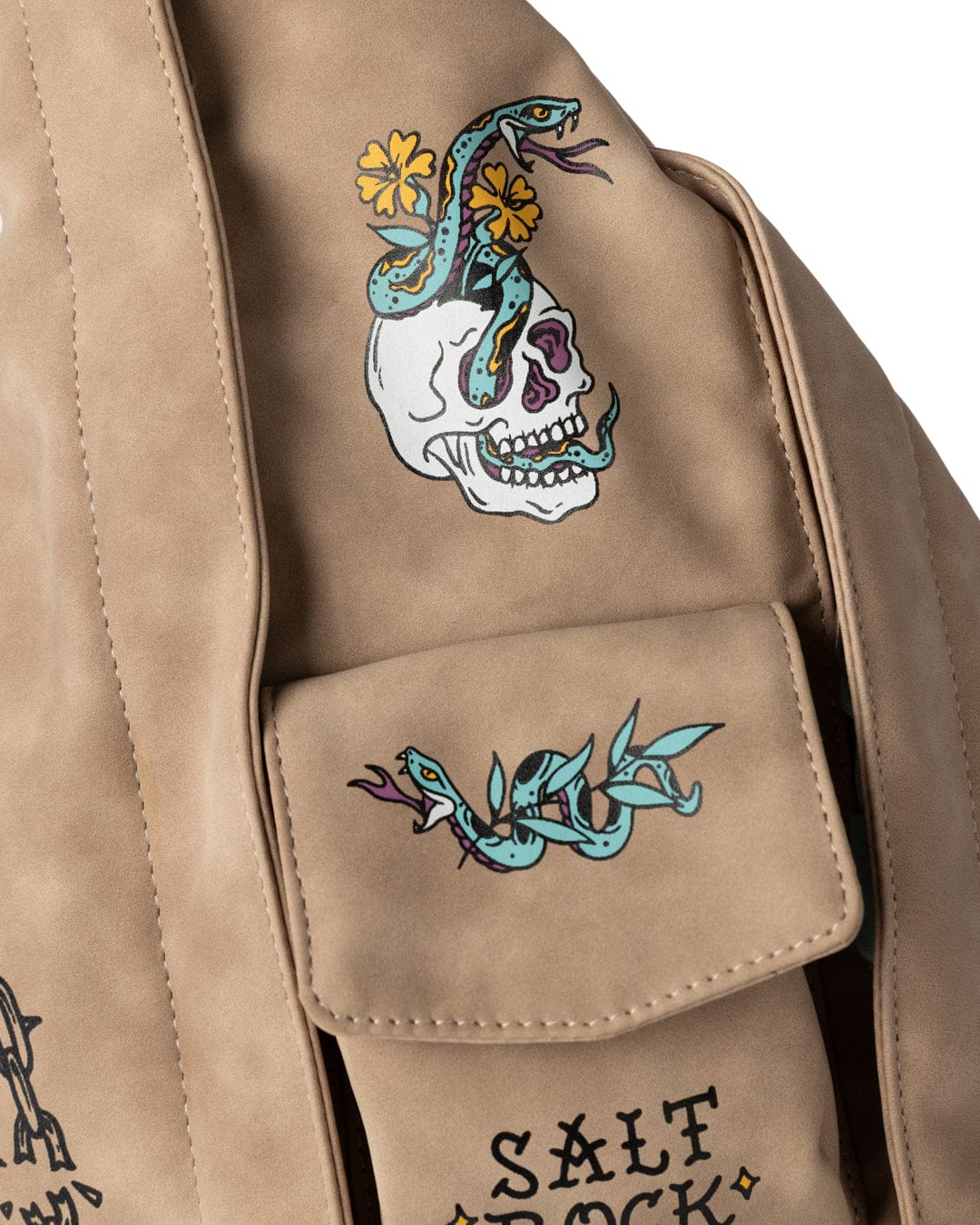 Saltrock Yesterdays Youth Bag in Beige - Crea