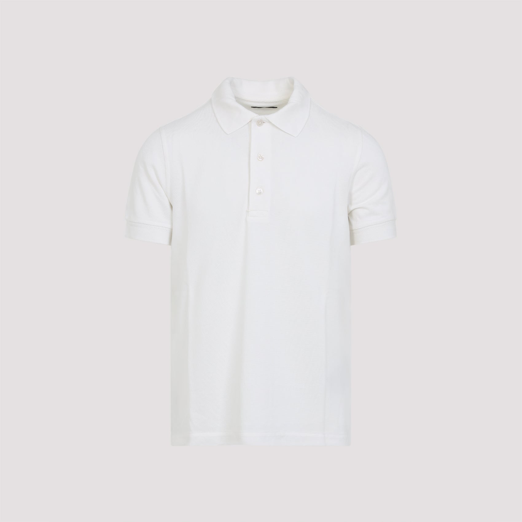 Cotton Blend Polo Shirt