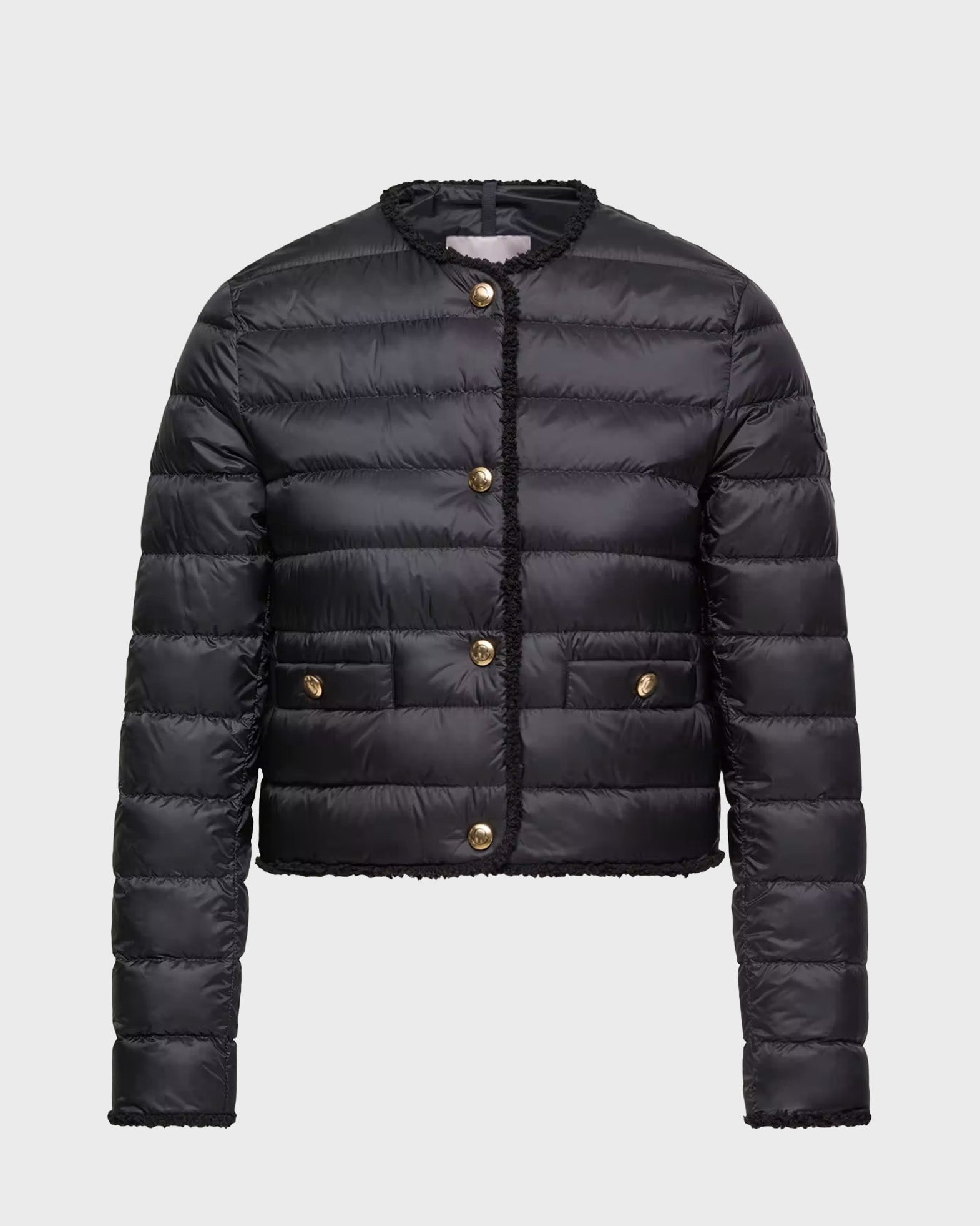 Moncler Jacket Fleurs Black MONCLER