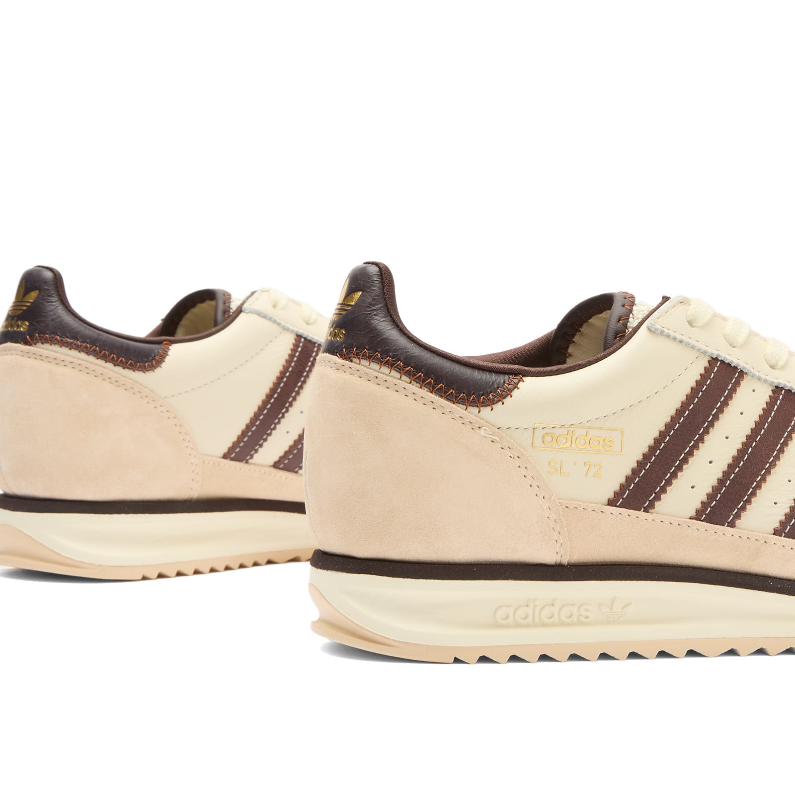 Men's SL 72 Rs Sneaker in Cream White/Dusky Bronze/Aurora Coffee
