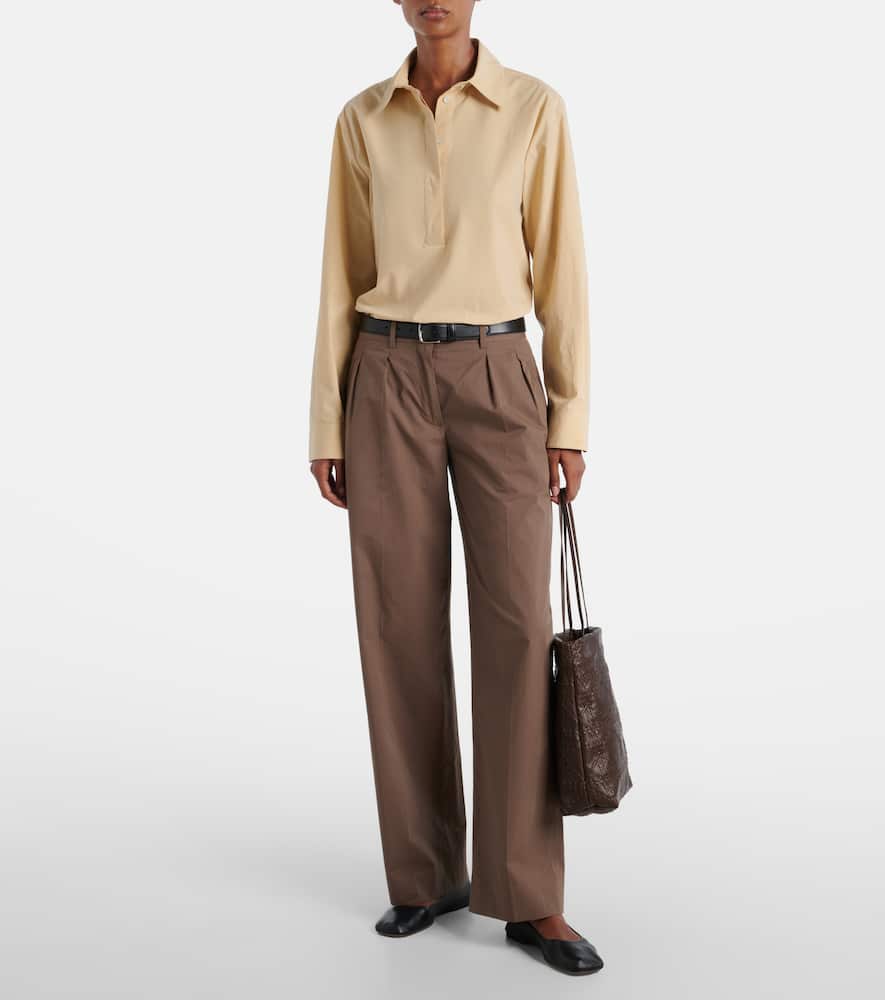 Margan cotton poplin shirt