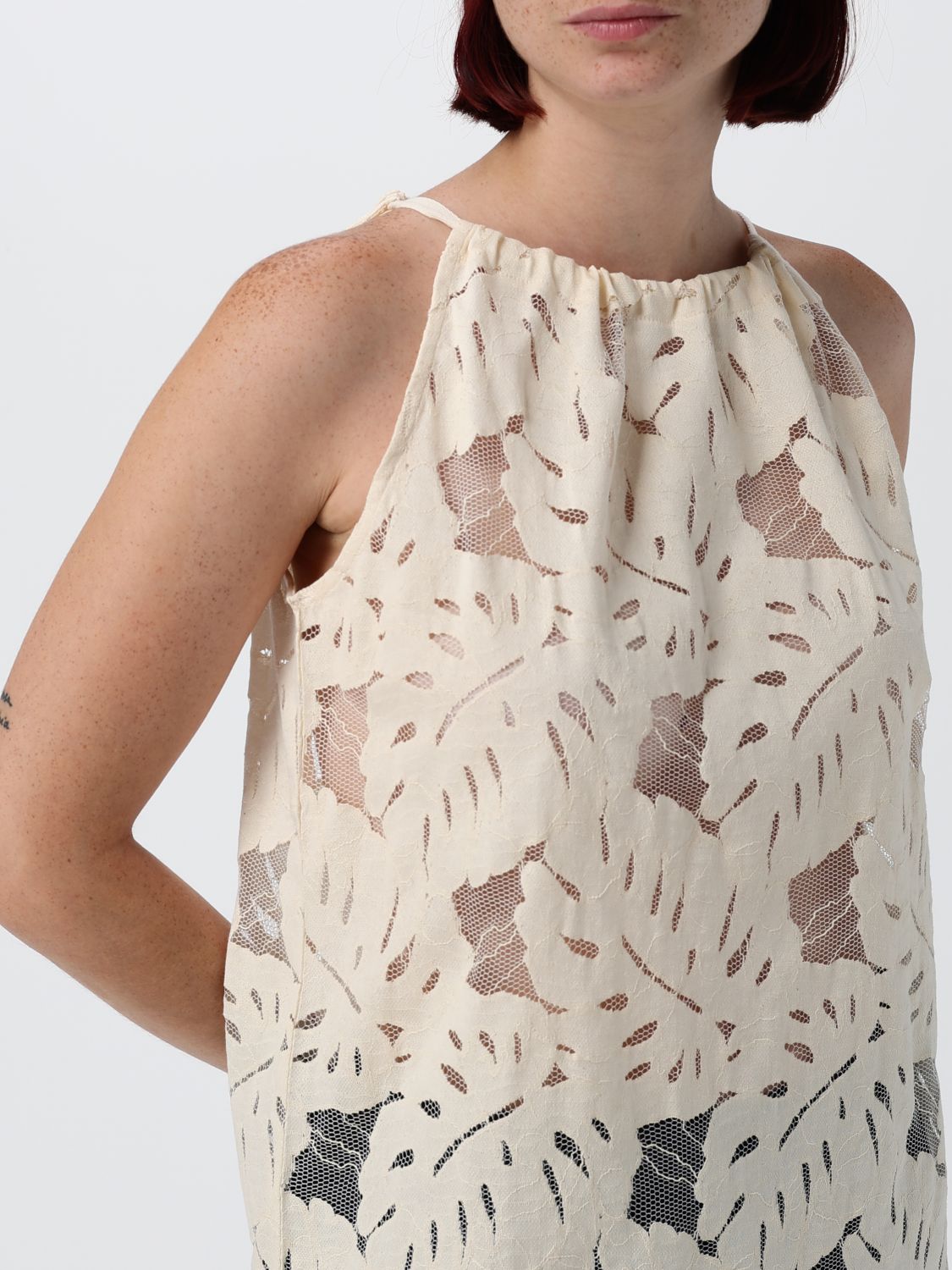 Top Woman color Ivory