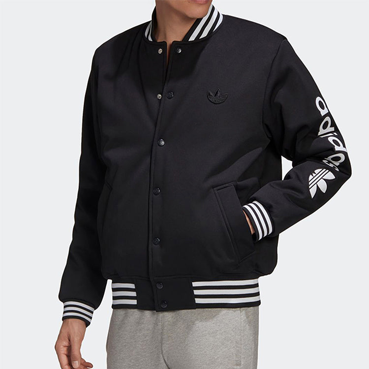 Originals Varsity Bomber Athleisure Casual Sports Jacket Black