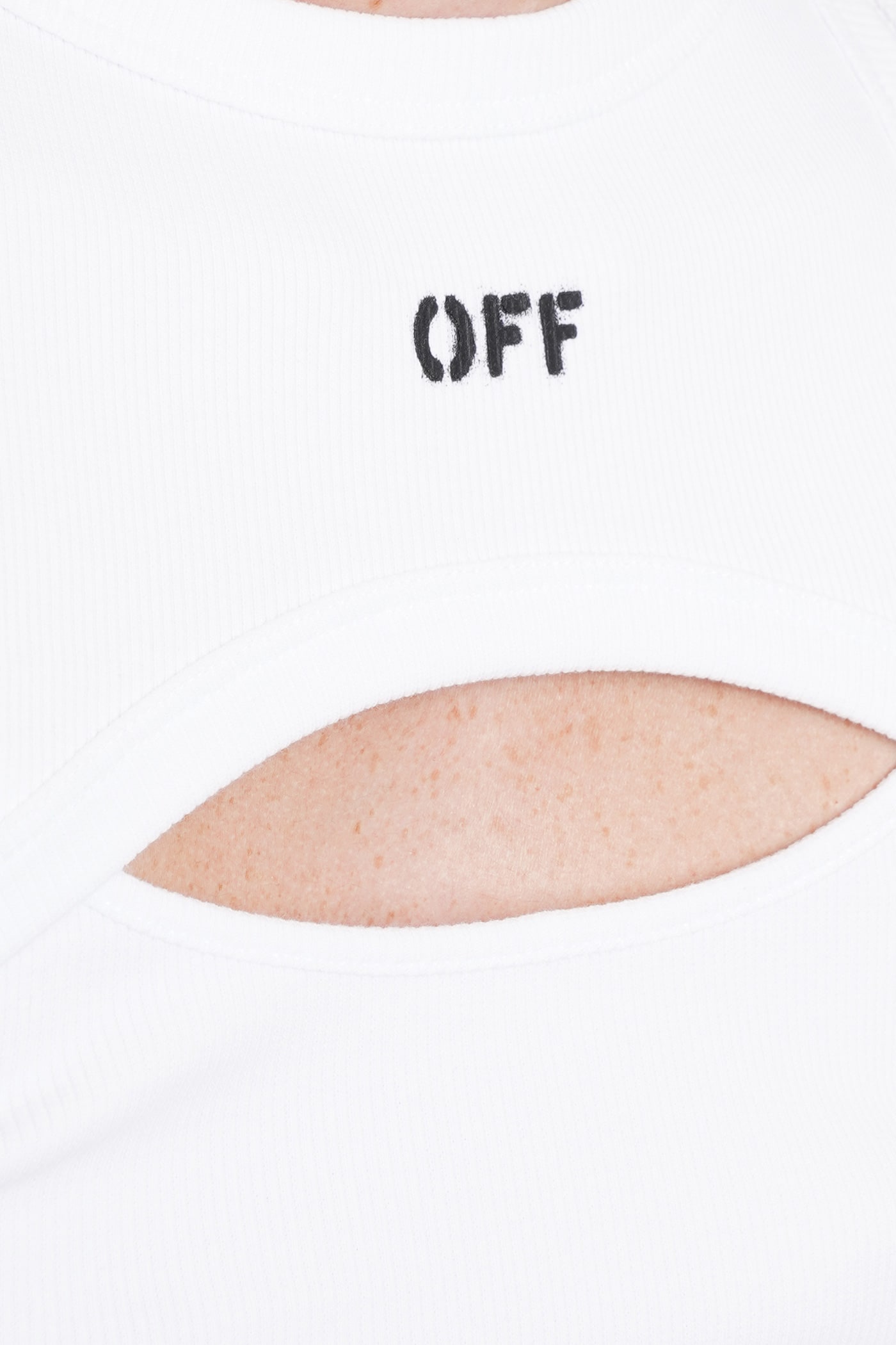 Topwear In White Cotton