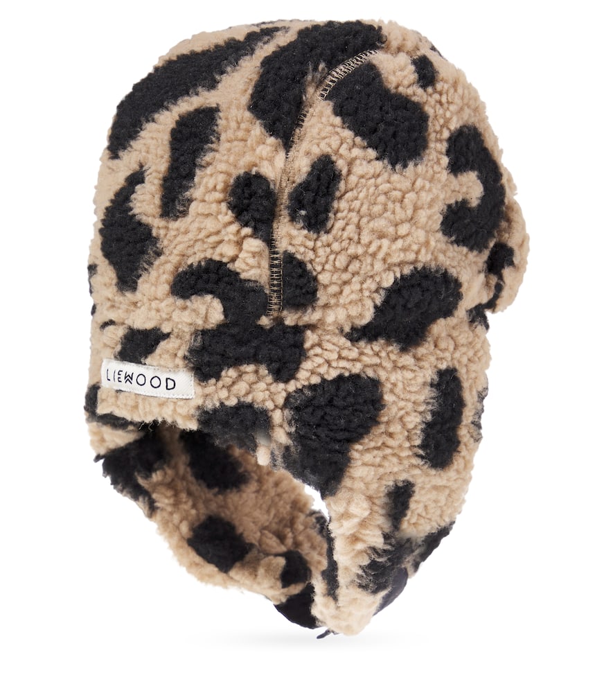 Bravo leopard-print fleece hat