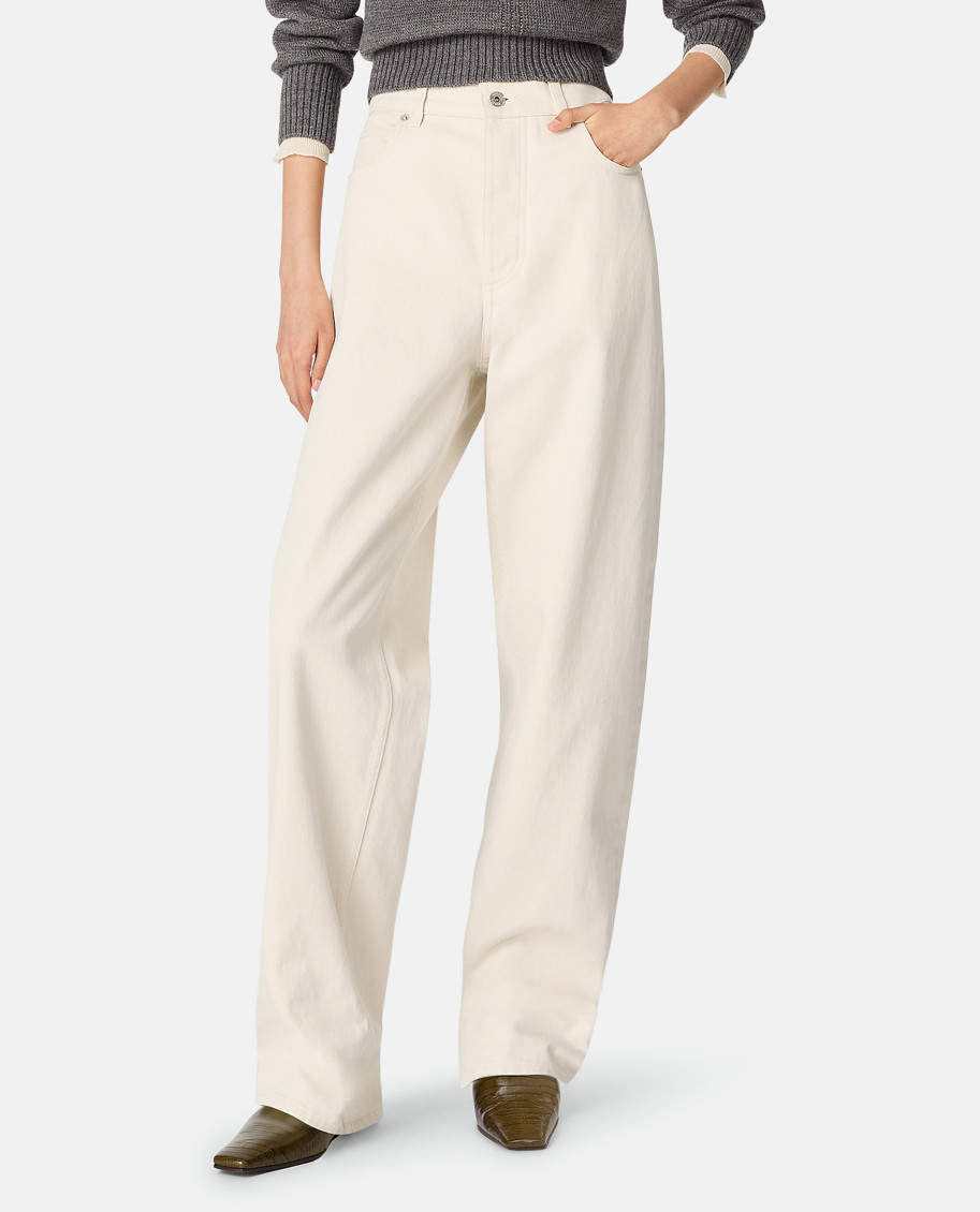 Denim Pants Stone Washed