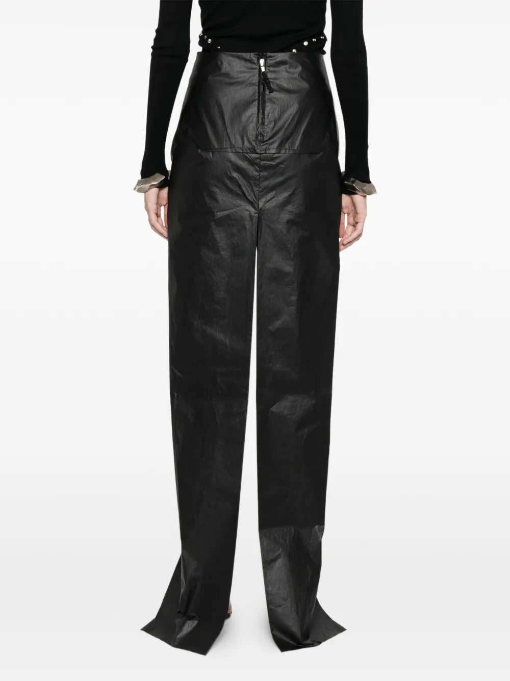 Rick Owens Sliced Skirt in Black