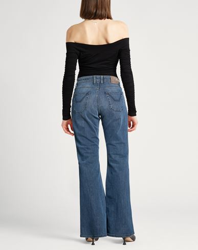 Woman Jeans Blue Size 30 Cotton, Elastomultiester, Elastane