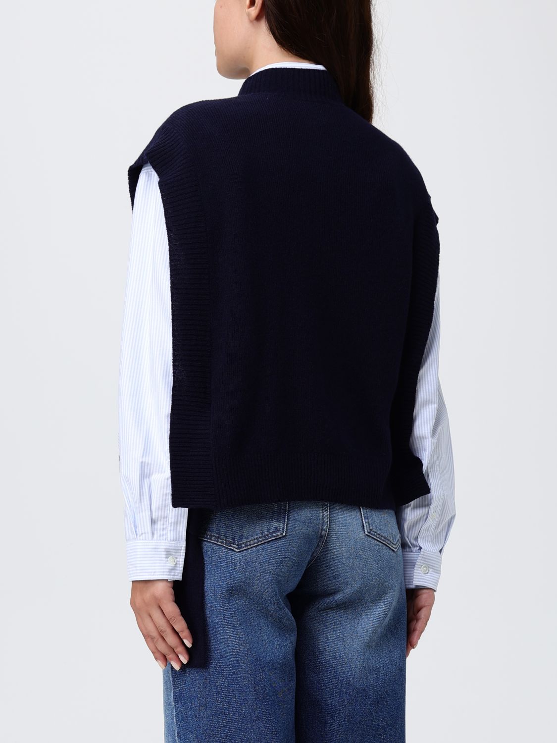 A.P.C. Mathilde vest - Blue