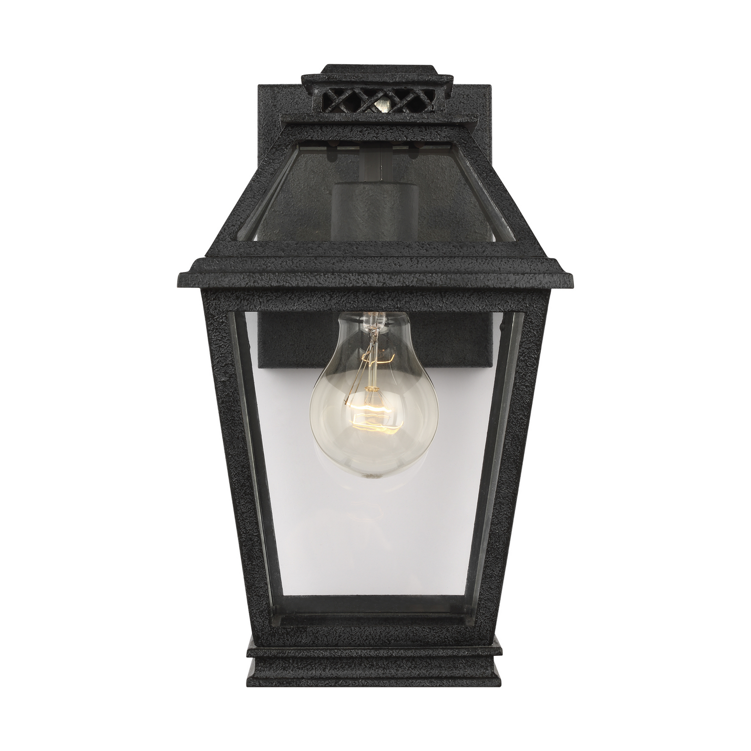 Visual Comfort Studio Falmouth Outdoor Wall Light in Dark Weathered Zinc by Chapman & Myer
