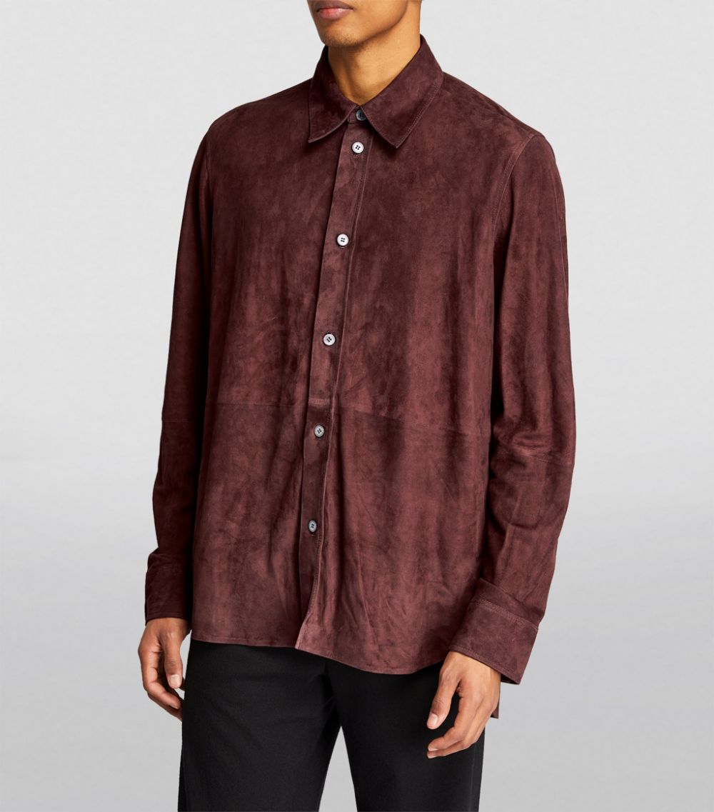 Suede Overshirt