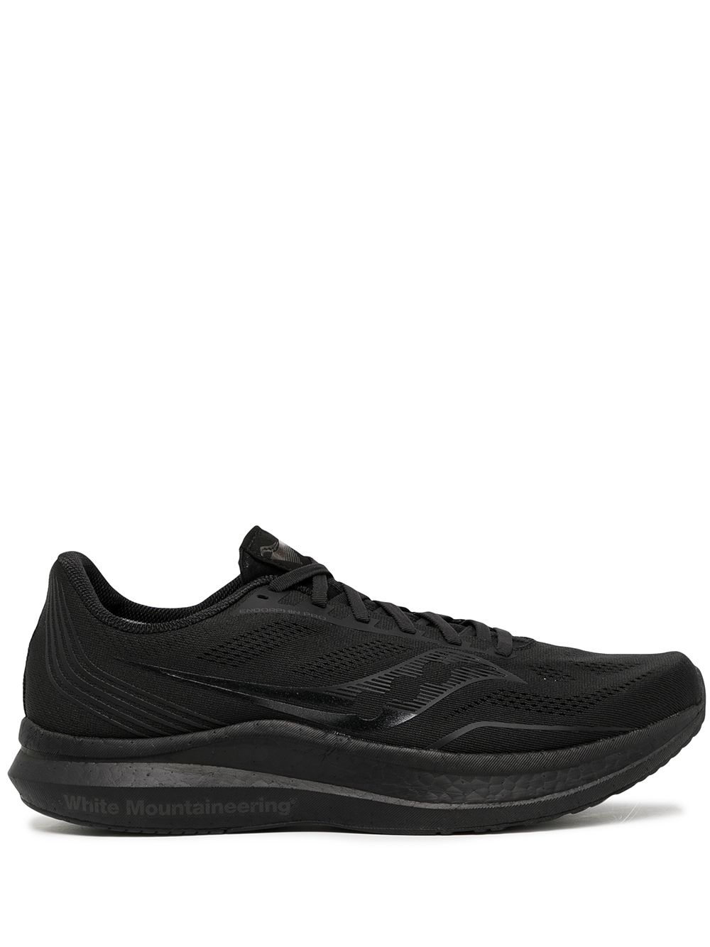 Mesh low-top sneakers - Black