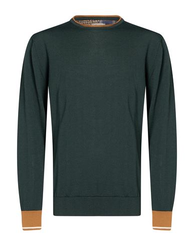 Man Sweater Green Size XXL Wool, Acrylic