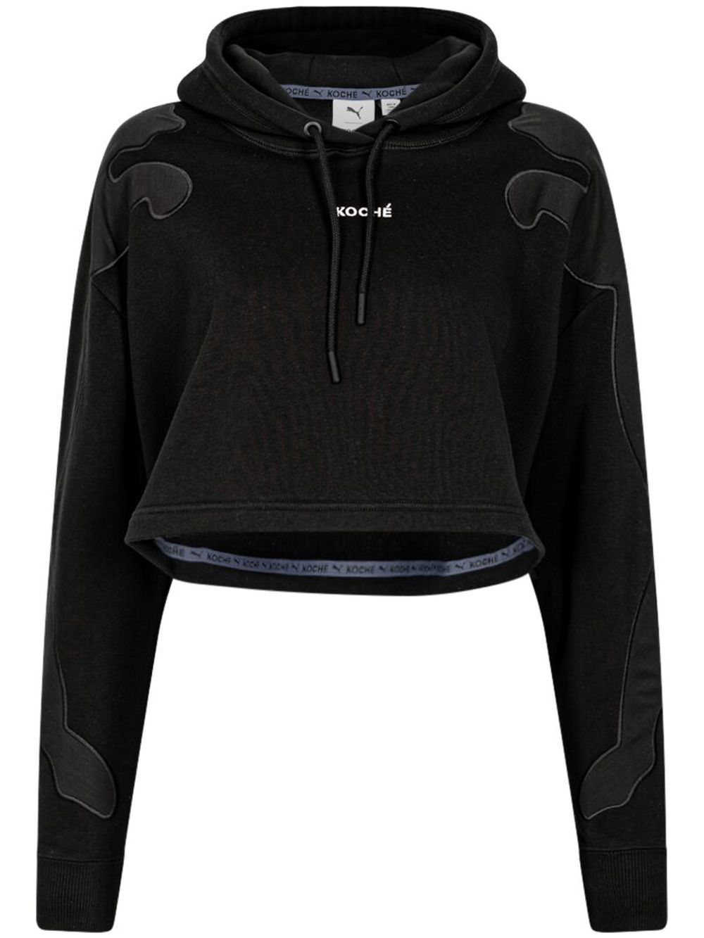 XKochè drawstring hoodie - Black