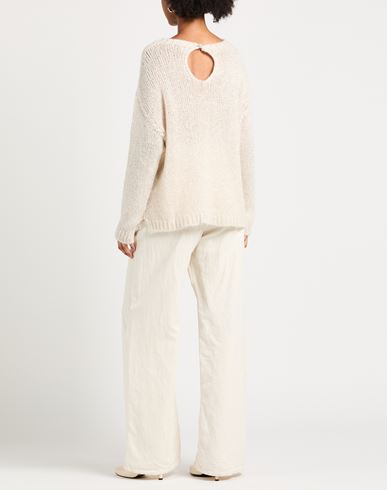 Woman Sweater Ivory Size L Polyamide, Acrylic, Mohair wool, Wool