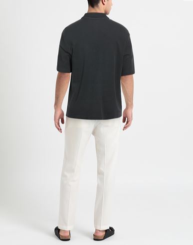 Man Shirt Charcoal Size L Cotton