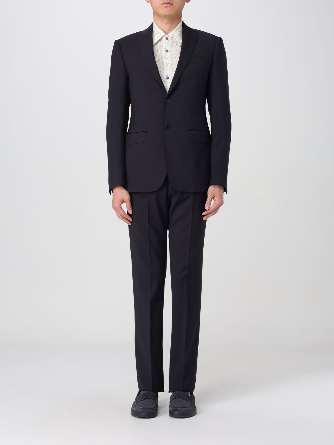 Suit EMPORIO ARMANI Men color Navy