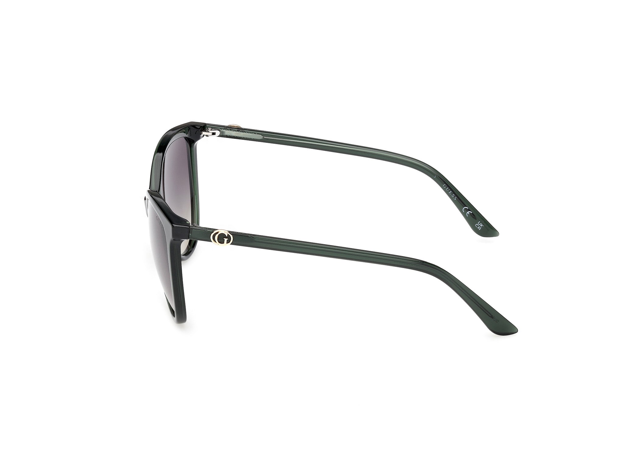 Guess Mujer Guess GU00256 96P Gafas de sol Inyectado Verde Verde Cat Eye Norma