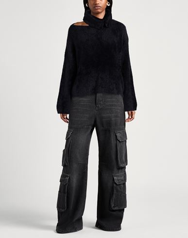 Woman Turtleneck Black Size 0 Polyamide