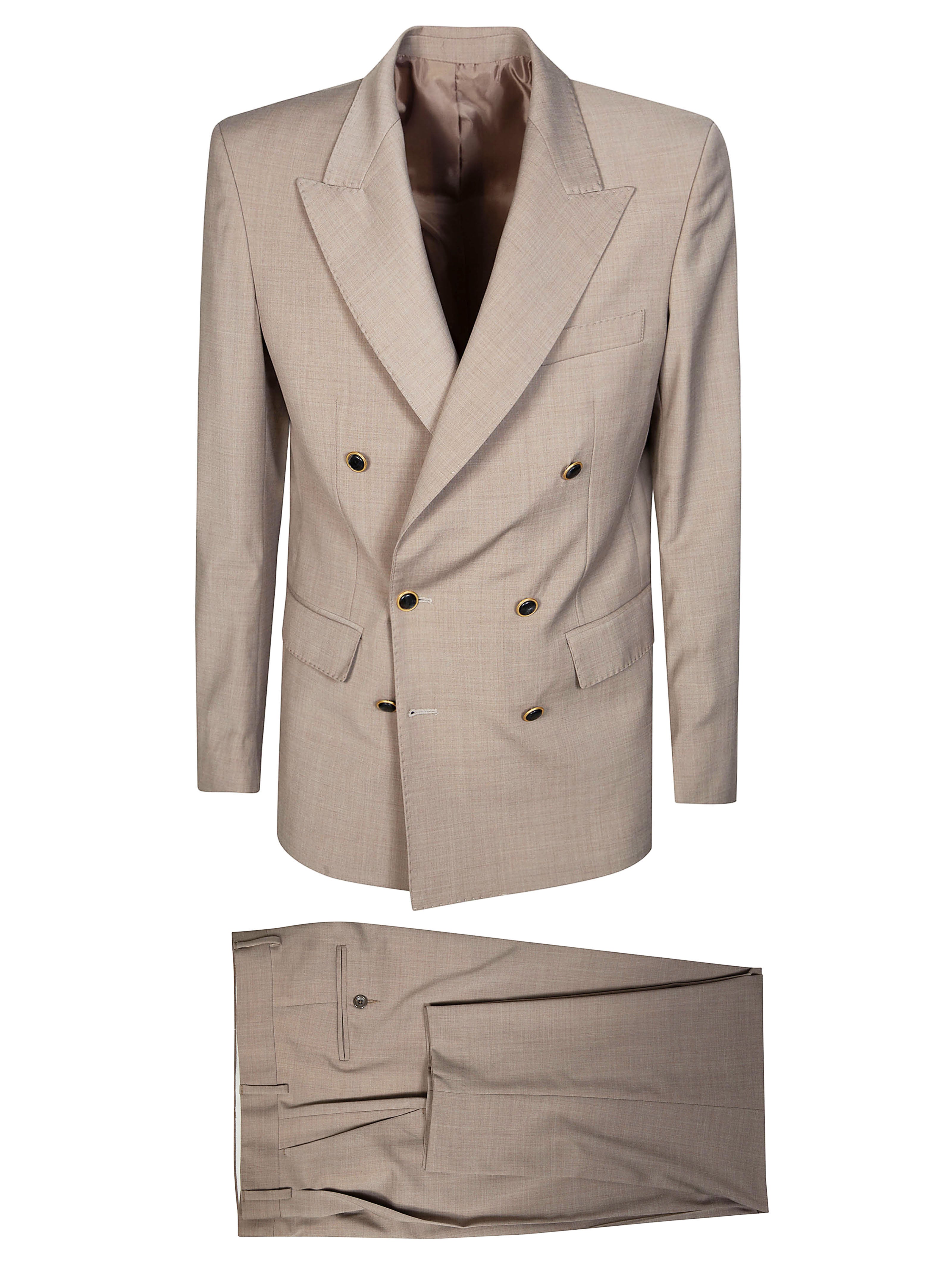 Men's Loose-Fit Button-Detail Gown Pants