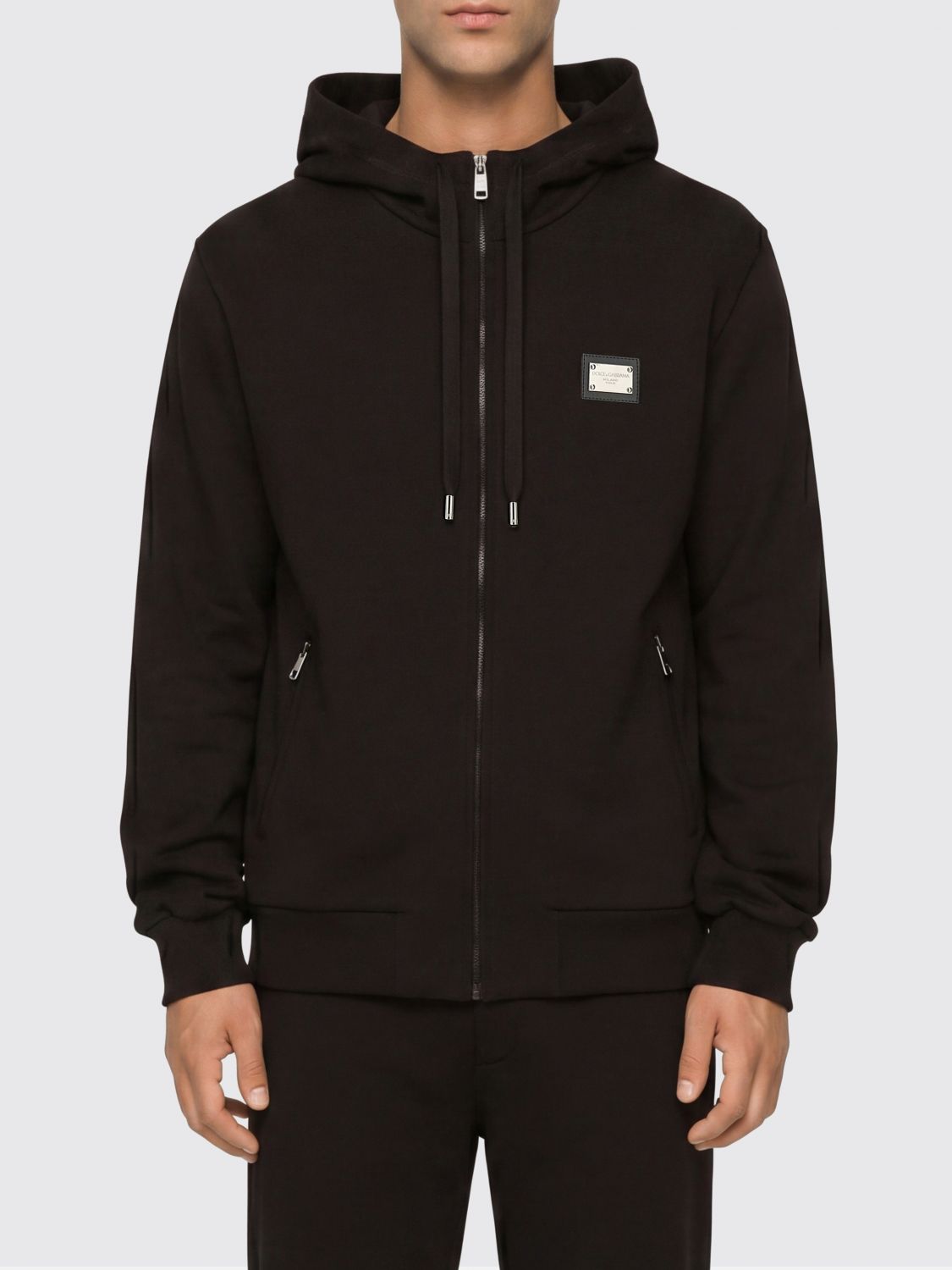 Sweatshirt Men color Black