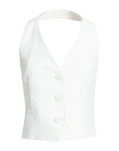 Woman Top White Size 8 Recycled polyester