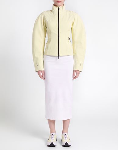 Woman Jacket Pastel yellow Size L Nylon