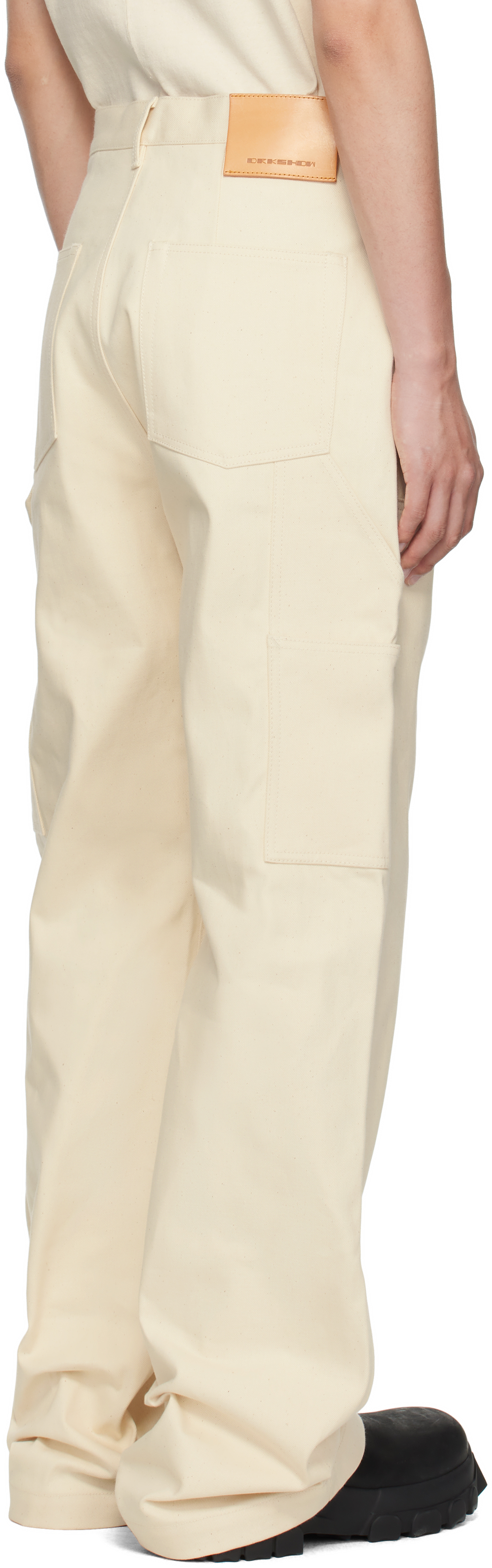 Off-White Hollywood Double Knee Geth Cut Jeans