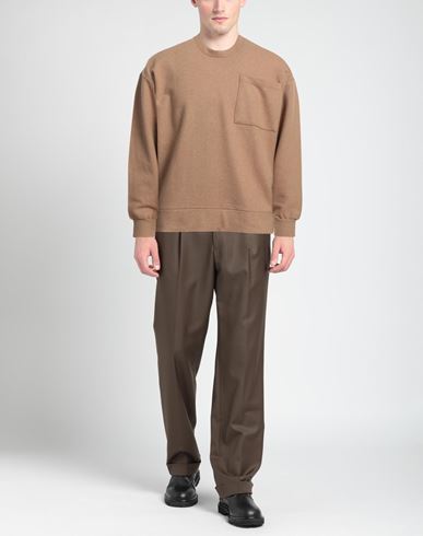 Costumein Man Sweater Sand Size 36 Virgin Wool, Polyamide