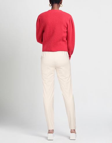 Woman Pants Cream Size L Viscose, Polyamide, Elastane