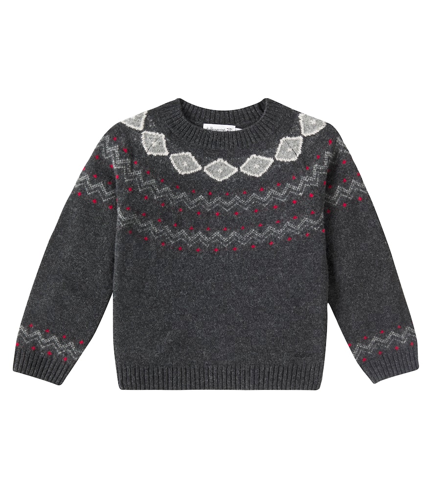 Bonpoint Grimaldi jacquard wool sweater
