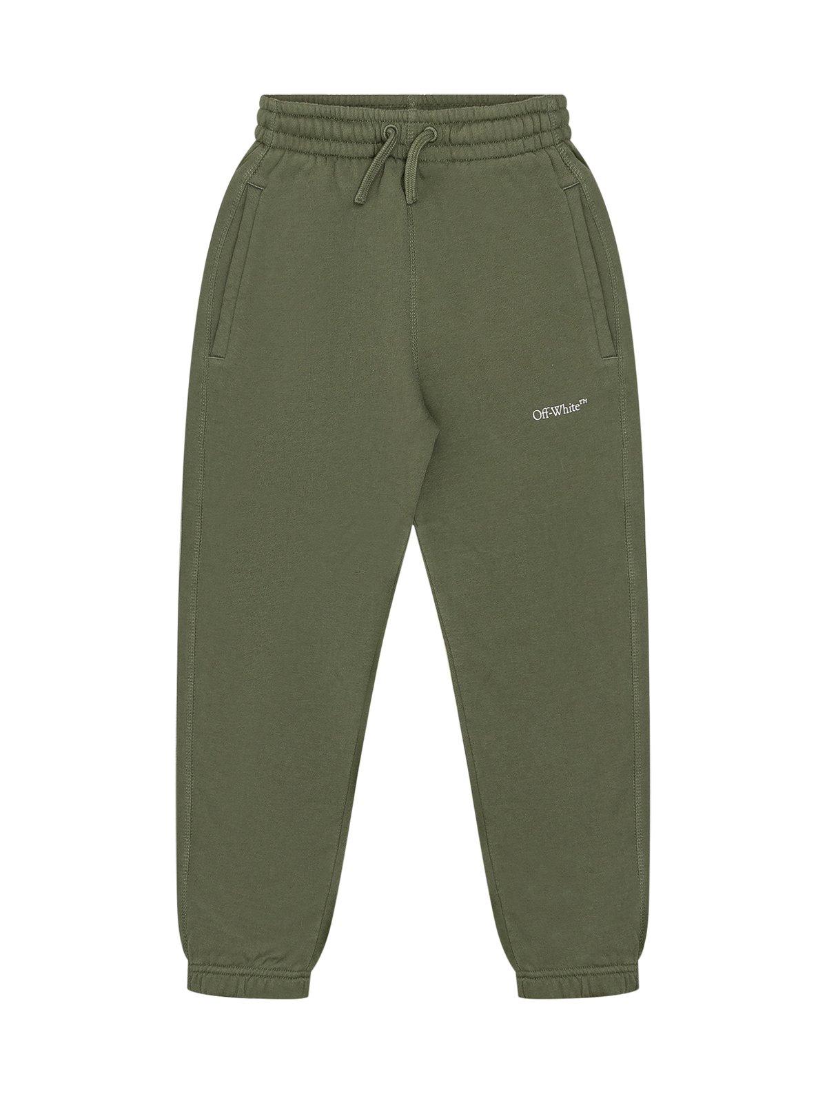 Bookish cotton track pants - Green