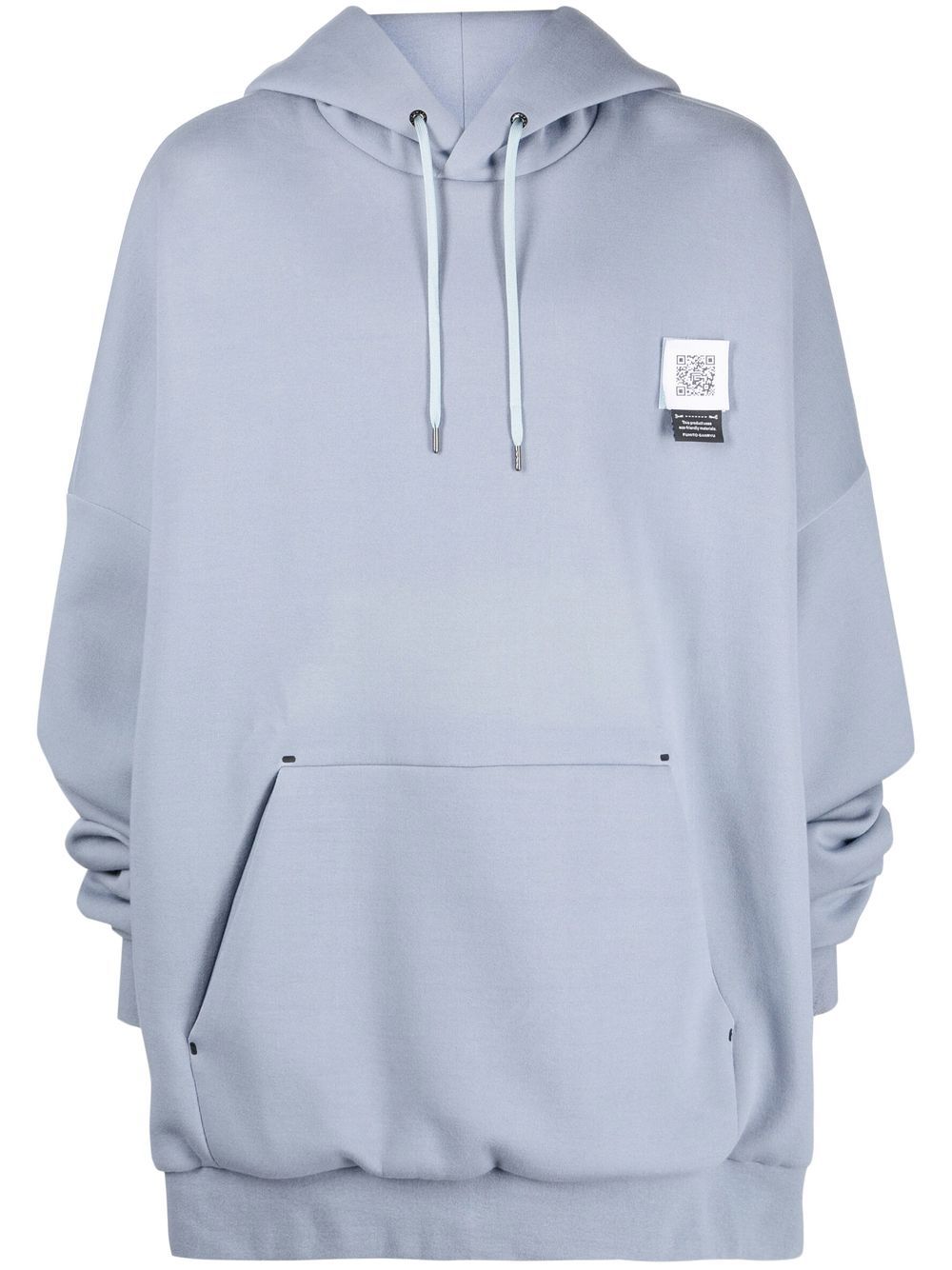 2Way pullover hoodie - Blue